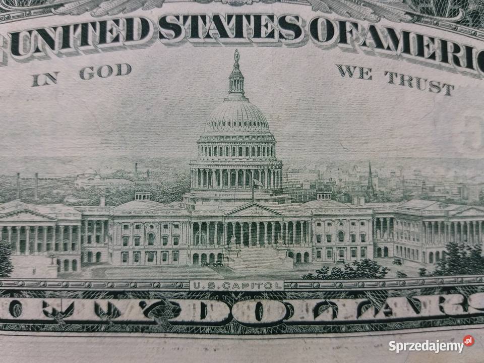 Banknot 50 dolarów USA 1990 śląskie Zawiercie sprzedam