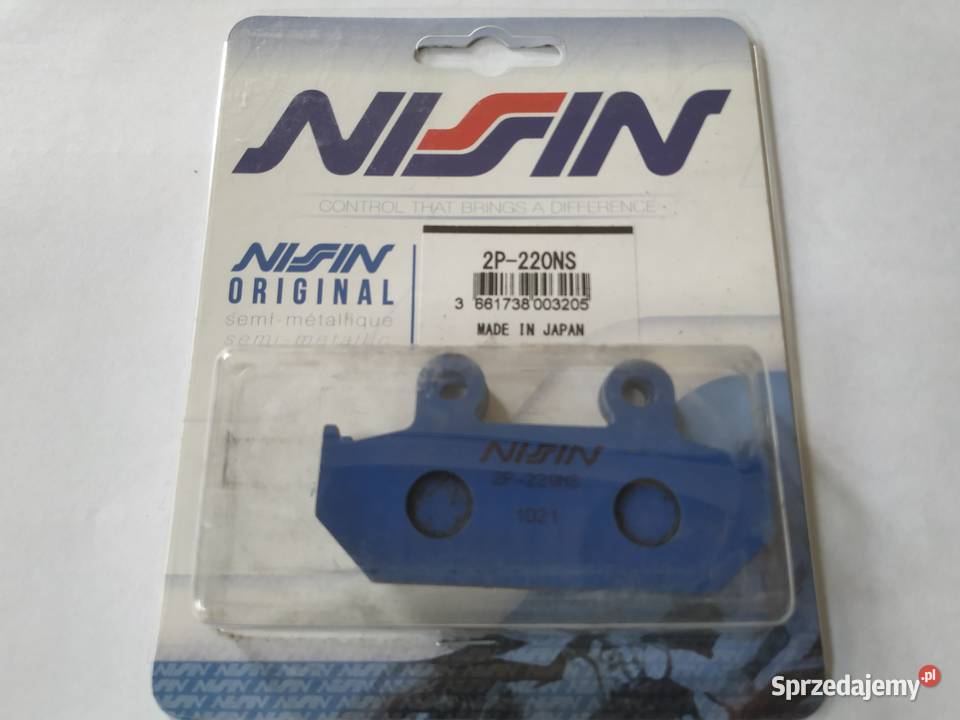 KLOCKI HAMULCOWE NISSIN 220NS GL 1500 NV600 NX śląskie Zabrze