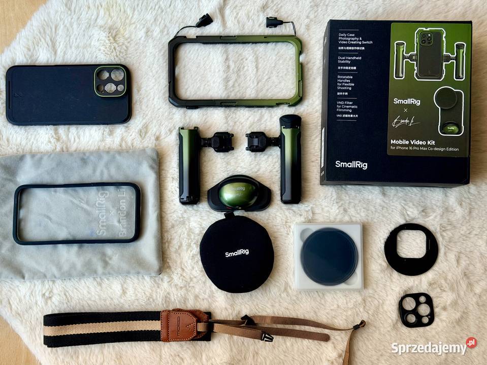 SmallRig Mobile Video Kit do iPhonea 16 Pro Poznań sprzedam