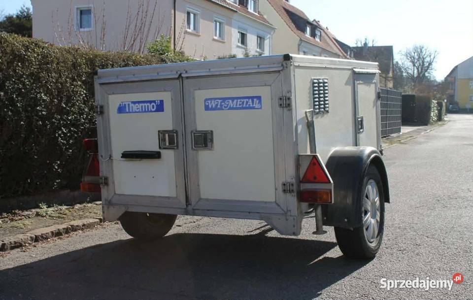 Przyczepa termiczna do przewozu psów WTMetal Pozostałe