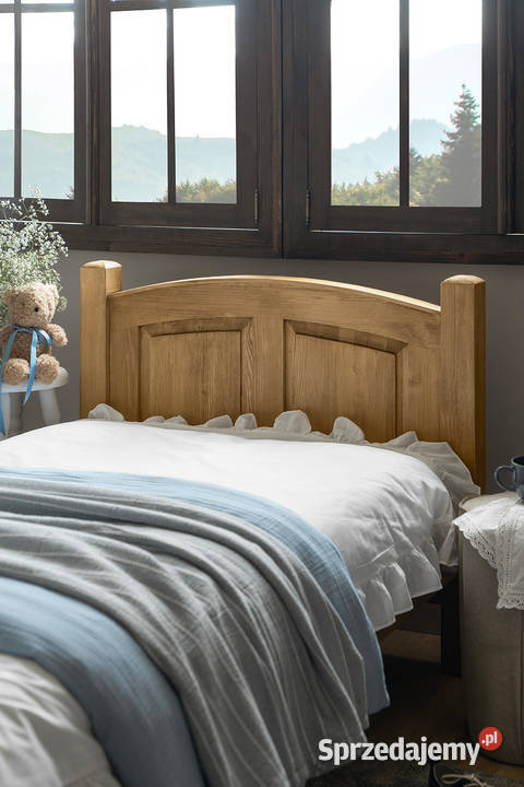 Woskowane łóżko z litego drewna ACC 05 Maków Podhalański sprzedam