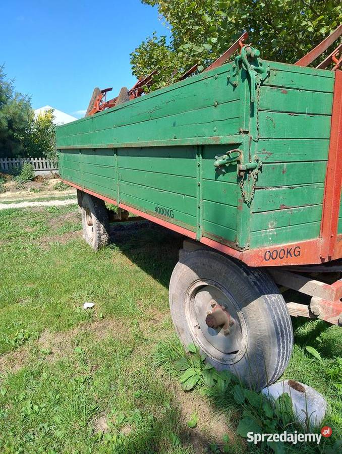 Sprzedam przyczepę rolnicza 8t Babice sprzedam