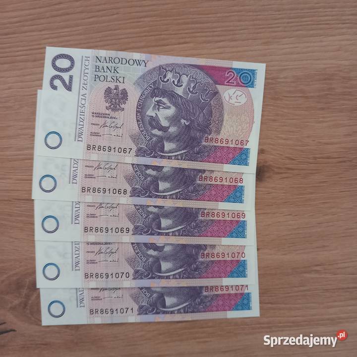 Zestaw 20 5 banknotów