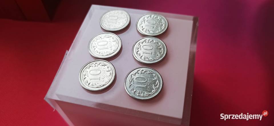 Moneta 10 groszy 2011 2012 2013 2014 2015 2016 Warszawa