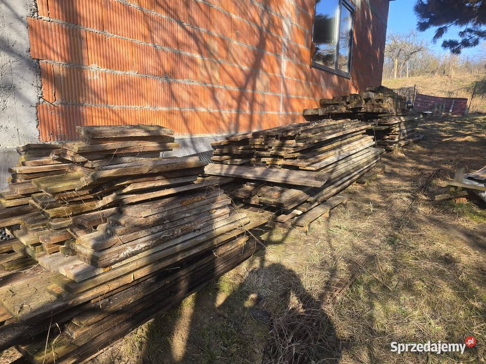 Deski plus kantówki sprzedam