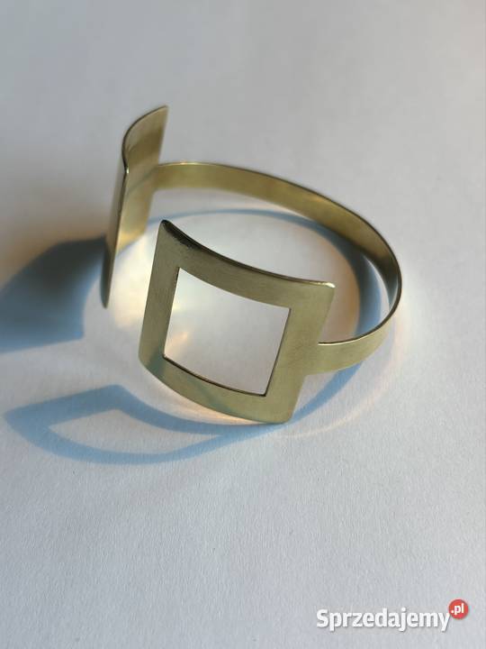 Bransoleta z kwadratowego mosiądzu Bydgoszcz