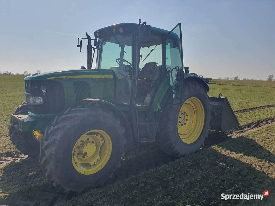 John deere 6420 w oryginale brutto Mgoszcz