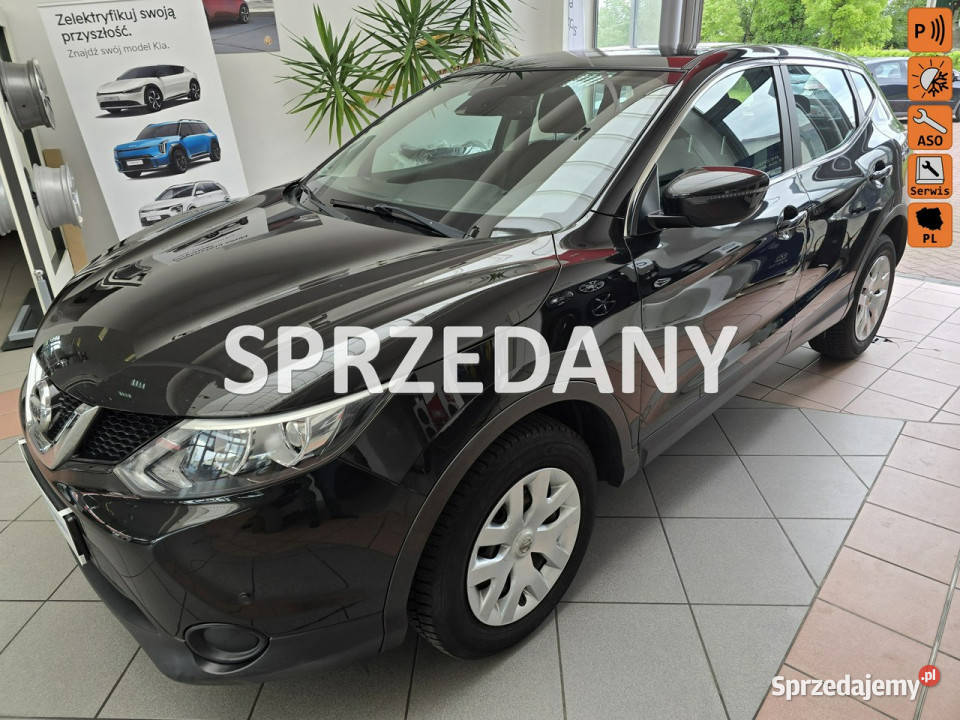 Nissan Qashqai Krajowy Serwisowany Bezwypadkowy centralny zamek