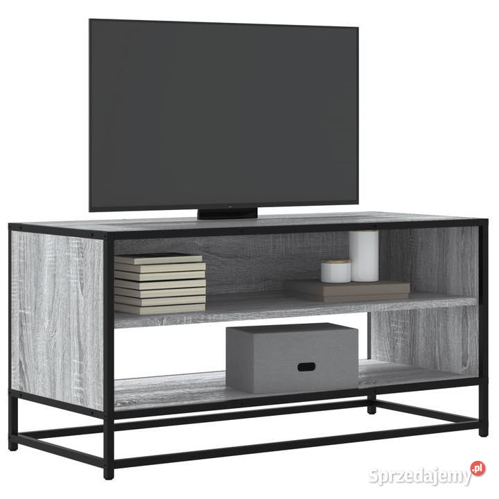 Szafka pod telewizor szary dąb sonoma 91x40x46 Warszawa