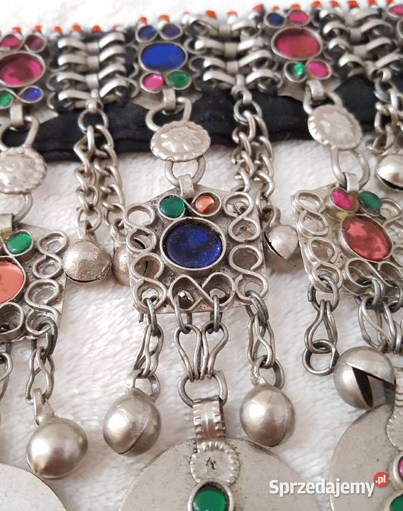 Duży naszyjnik choker afgański orient boho Szczecin