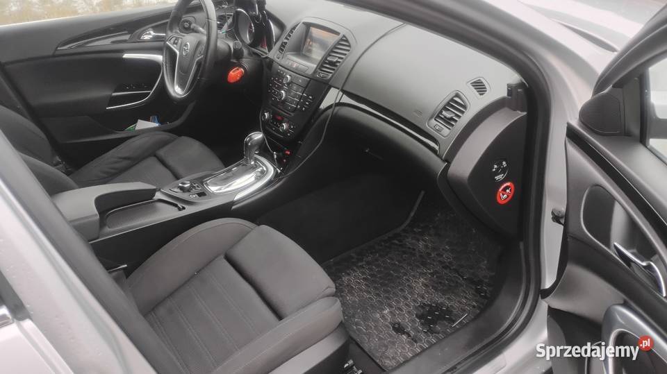 opel Insignia 28 lpg srebrny mazowieckie Gręzów