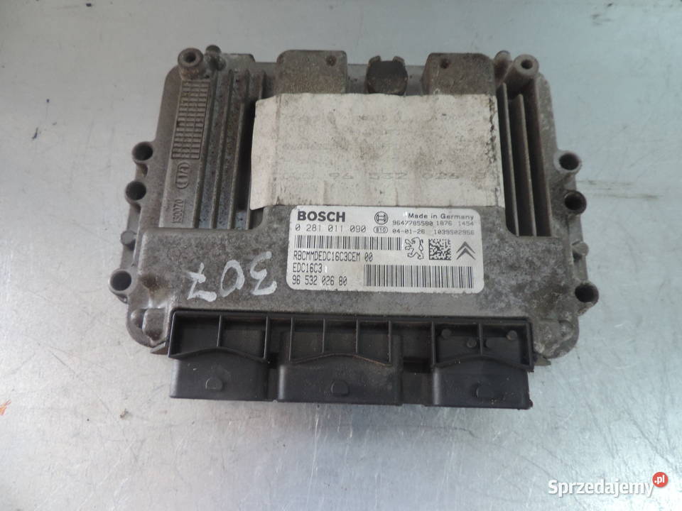 KOMPUTER SILNIKA PEUGEOT 307 14 HDI 0281011090 sprzedam