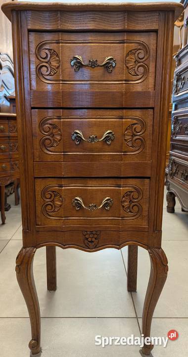 ładna dębowa szyfonierakomoda ludwikowska sklep śląskie Dąbrowa Górnicza