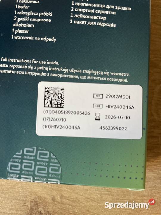 Abbott Test na HIV do samodzielnego wykonania kujawsko-pomorskie Toruń