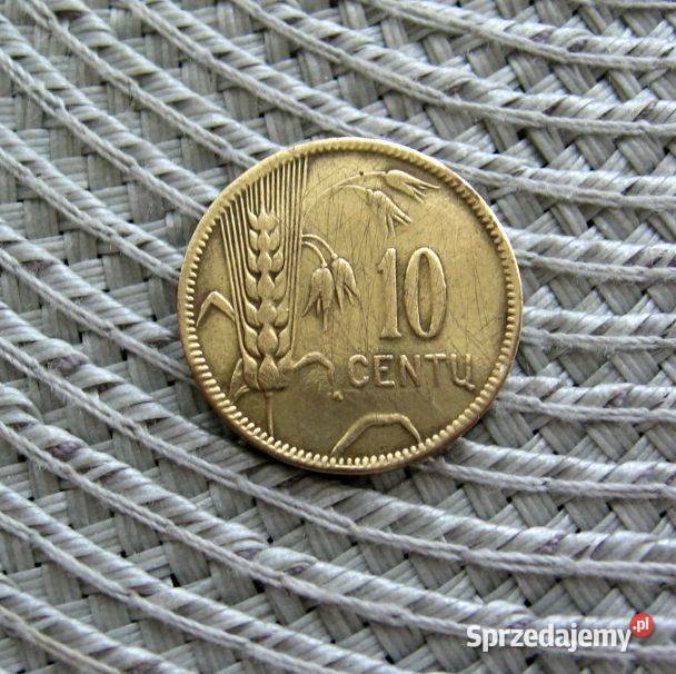 Litwa 10 Cent 1925r Kalisz sprzedam