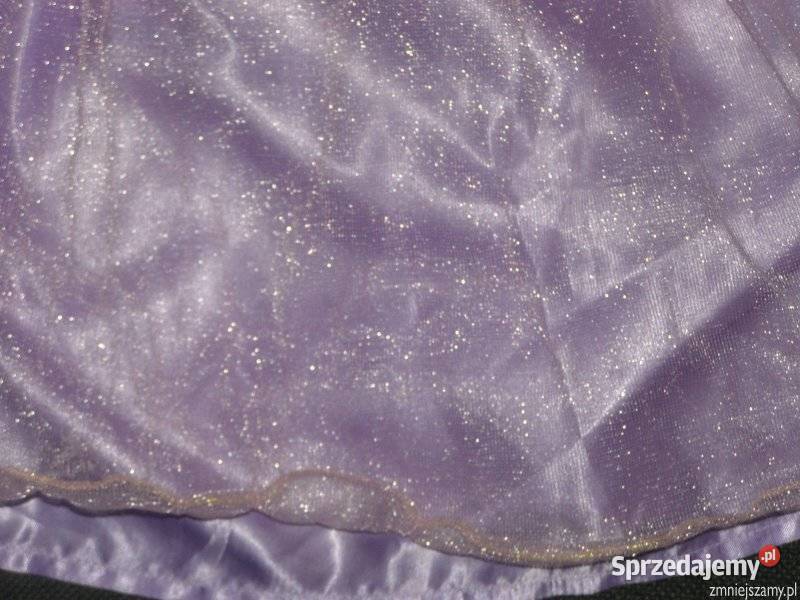 Strój kostium przebranie ROSZPUNKA ZAPLĄTANI 34 3 lata+ Siedlce