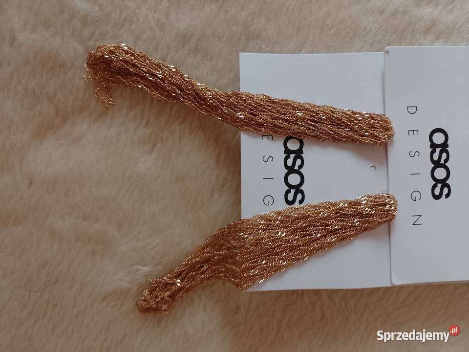 ASOS Wytworne długie kolczyki wieczorowe z Kraków