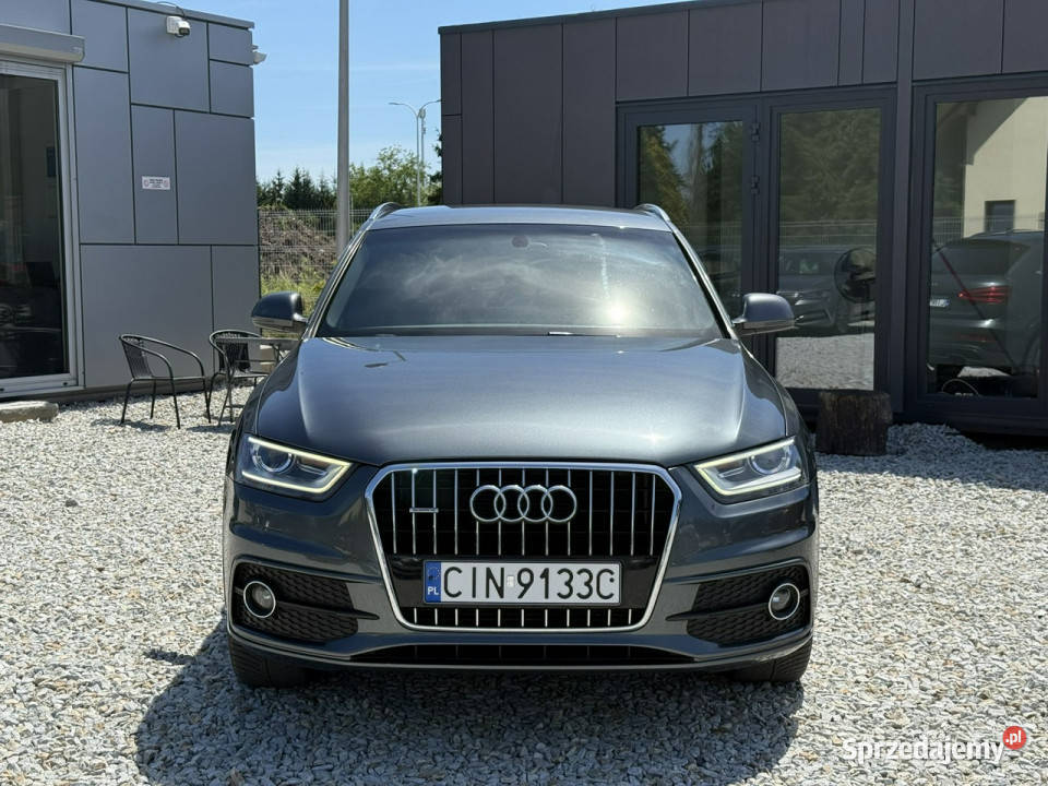 Audi Q3 20 TDi 177 Quattro 4x4 STronic 2012r lakier metallic