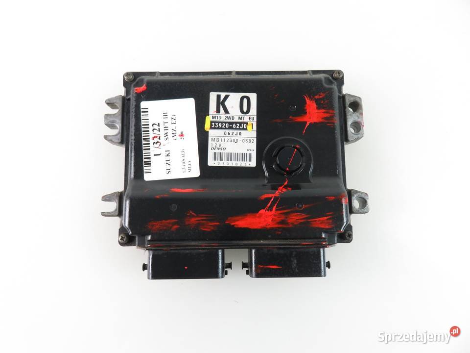 STEROWNIK SILNIKA SUZUKI SWIFT III 3392062J0 sprzedam