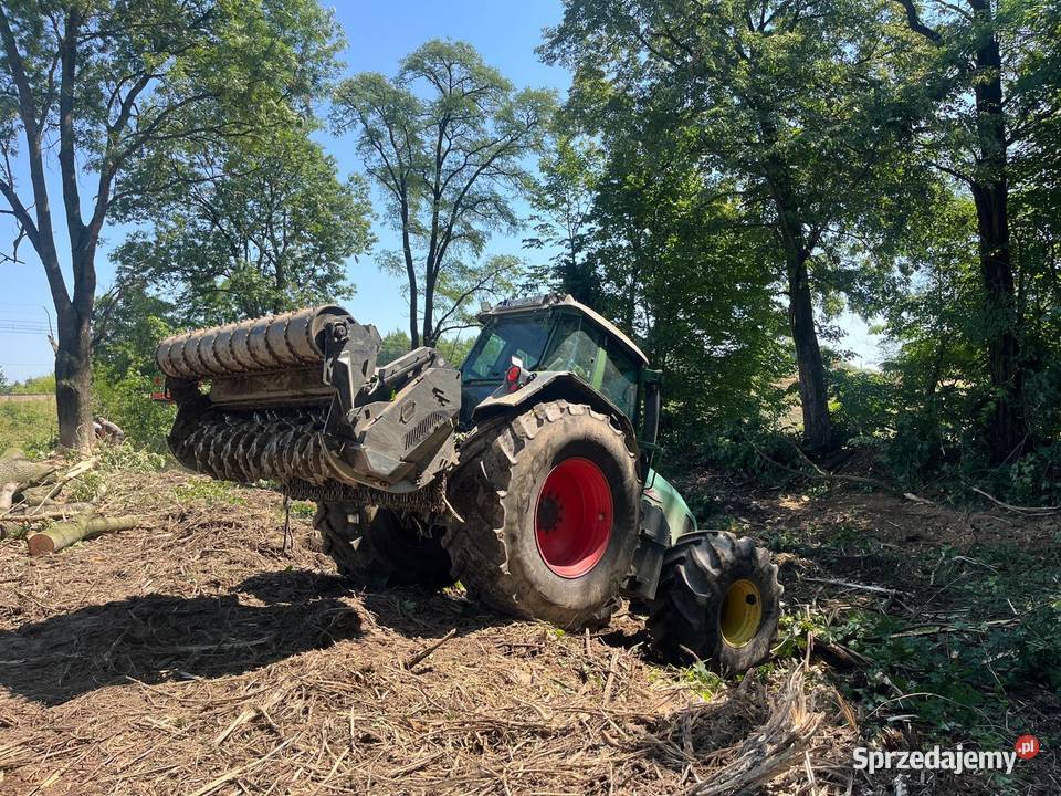 Mulczer wgłębny czyszczenie działek mulczowanie Myślenice