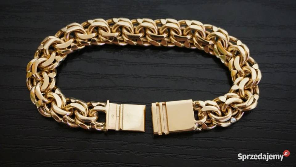ZŁOTA BRANSOLETA GARIBALDI BRANSOLETKA GALIBARDI złoto Warszawa