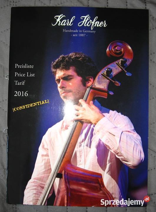 Karl Hofner katalogi zestaw