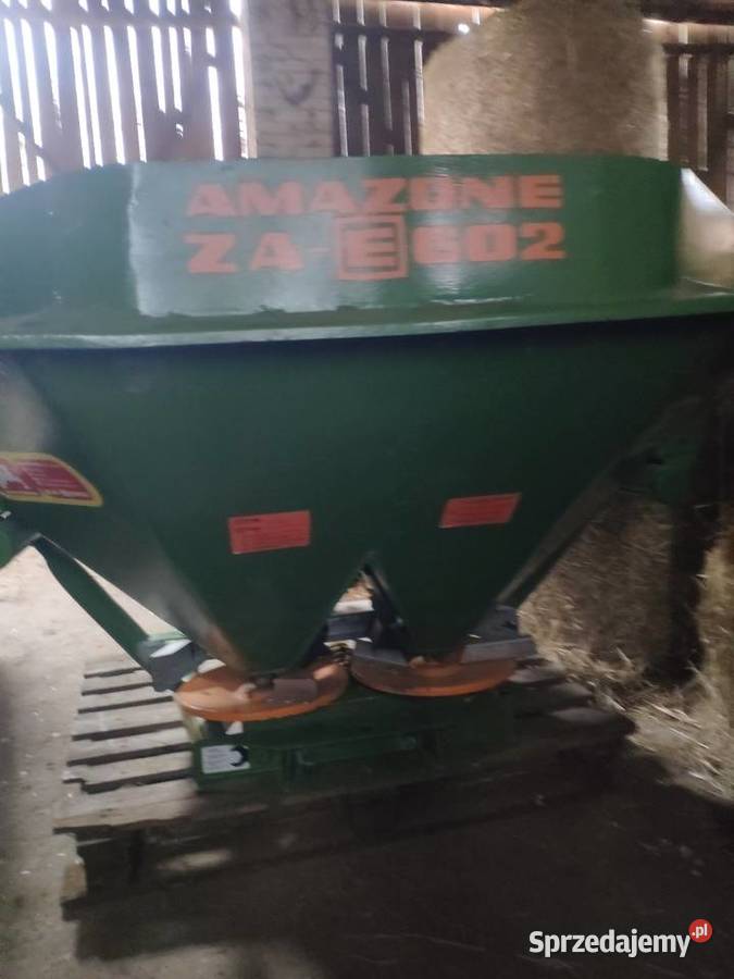 Rozsiewacz Amazon E 602 nieuszkodzony łódzkie Drużbice