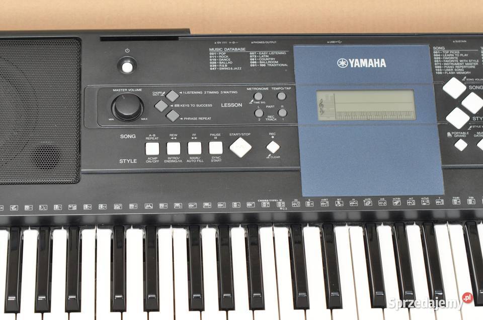 Keyboard YAMAHA PSRE333 Niezły klawisz zachodniopomorskie Szczecin