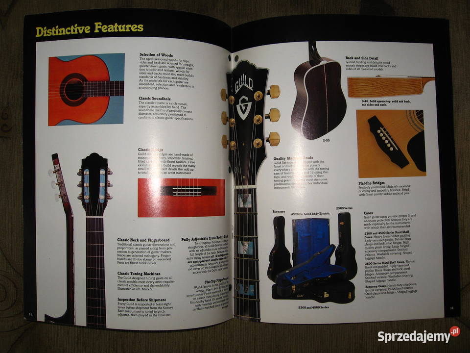 Guild FlatTops Classics guitar catalog katalog