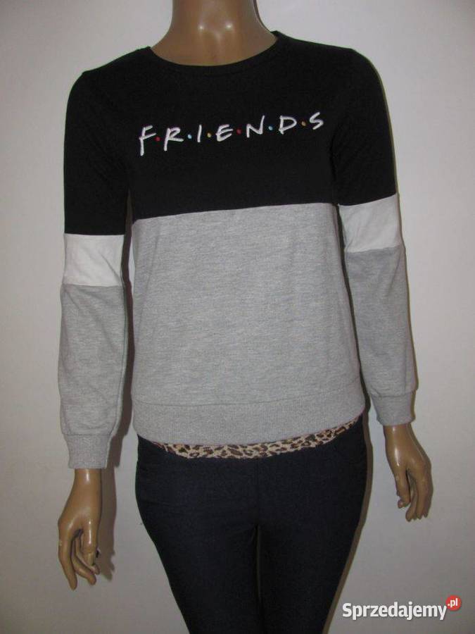 Bluza FRENDS r146 granatowosiwa Rozmiar 146 lubelskie Zamość sprzedam