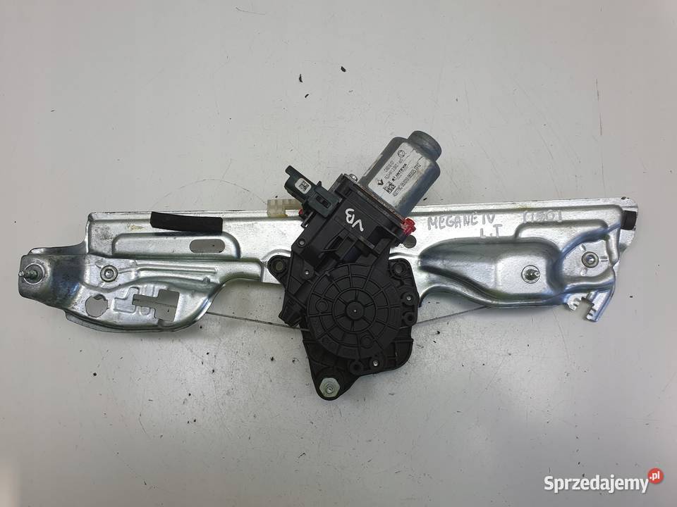 Renault Megane IV PODNOŚNIK SZYBY lewy tył osobowe Rudka