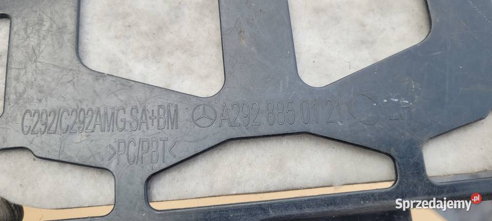 ŚLIZG ZDERZAKA TYLNY TYŁ LEWY MERCEDES GLE W292 śląskie Ruda Śląska