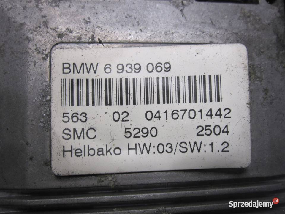 BMW X3 E83 04r lampa prawa przód z przetwornicą Kielce