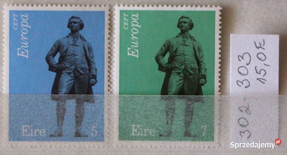 Irlandia Europa CEPT 4 wielkopolskie