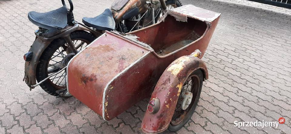 Wózek boczny mała emka do motocykla iż49 iż56 Nowy Dwór Mazowiecki sprzedam