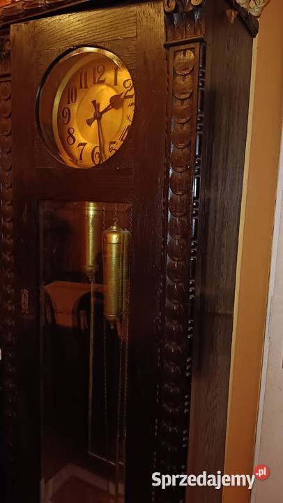 Stary 120 letni zegar stojacy Kraków
