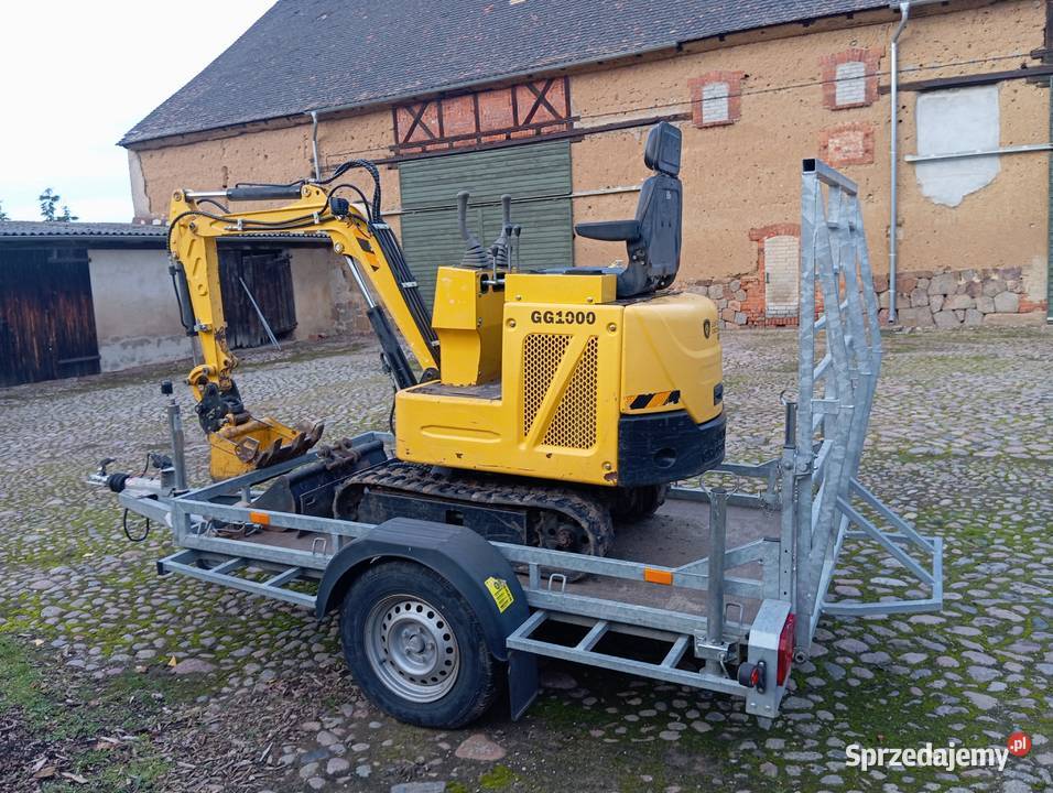 Minikoparka GG 1000 Paczków sprzedam