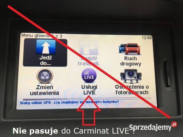 Mapy Renault Naprawa zegarka 1165 Carminat Olsztyn