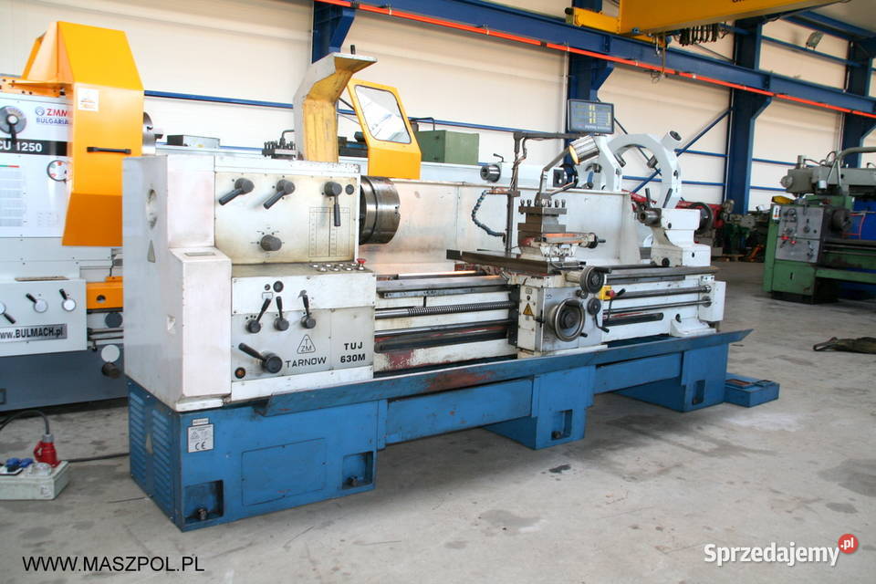 Tokarka TUJ 630 M x 2000 stan techniczny Tokarka Głowno