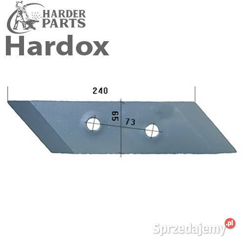 Dłuto 100hektarów HARDOX 309799L części do pługa Suwałki