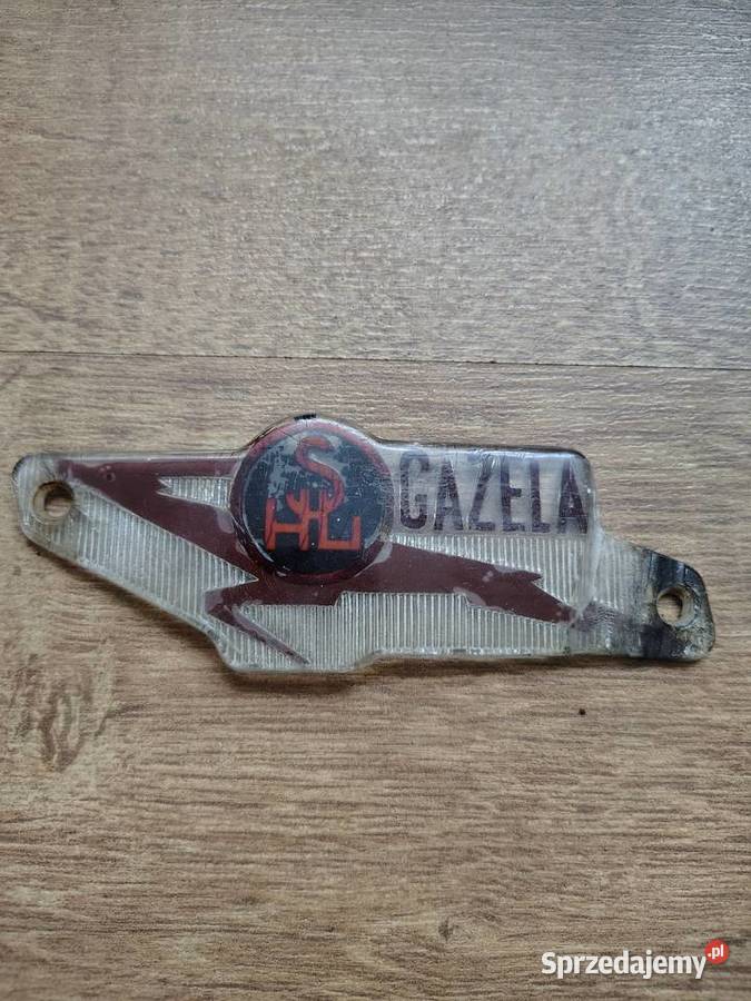 SHL gazela emblematznaczek oryginał Nowa Sól