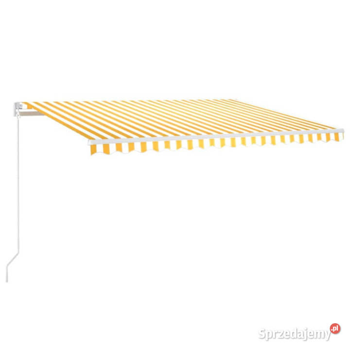 Ręcznie zwijana markiza z LED 400 x 350 Warszawa