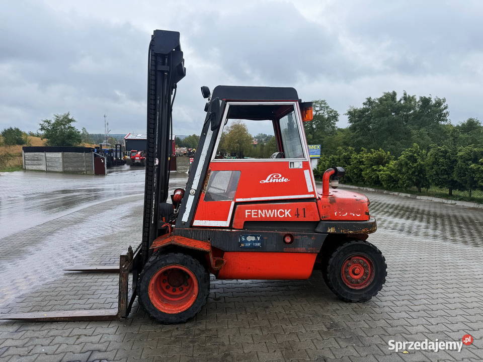 wózek widłowy LINDE H40D DEUTZ diesel bliźniacze Wózki widłowe łódzkie Działoszyn