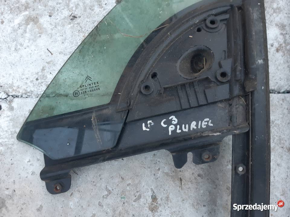 Citroen C3 Pluriel szyba z drzwi trójkącik lewa osobowe Ksawerów