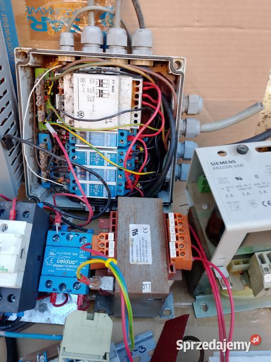 Elektronika z demontażu maszyn i rozdzielni Nowy Tomyśl