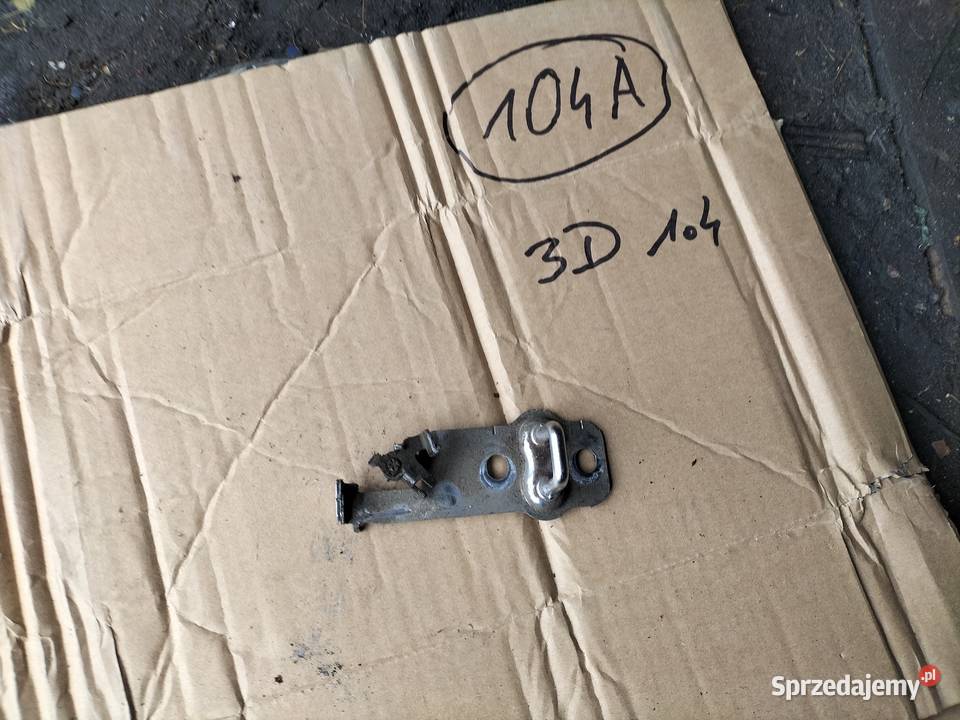 HONDA CIVIC 6 3D Rygiel zamka klapy tył osobowe Kamień-Kolonia