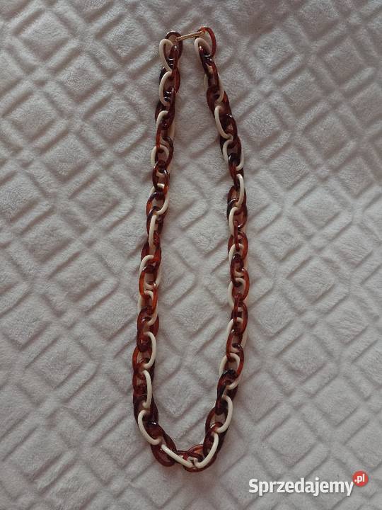 Długie korale naszyjnik z Londynu Top Vintage małopolskie Kraków