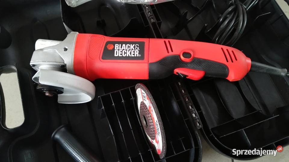 Szlifierka kątowa BlackDecker 85K Pyrzyce