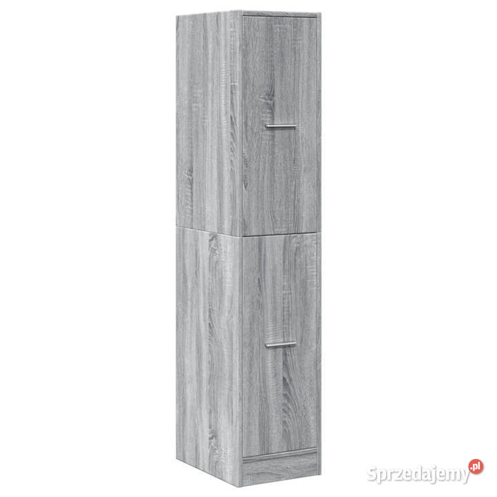 Szafka apteczna szary dąb sonoma 30x41x1445