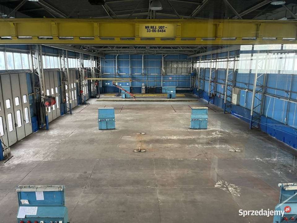 Hala produkcyjna magazynowa 1012 mkw Straszyn